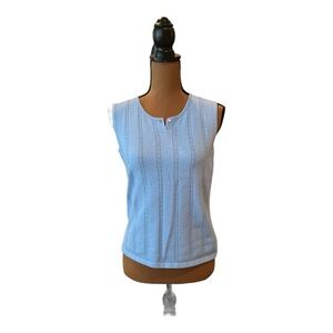 Requirements Sleeveless Knit Top Size Small   #B36